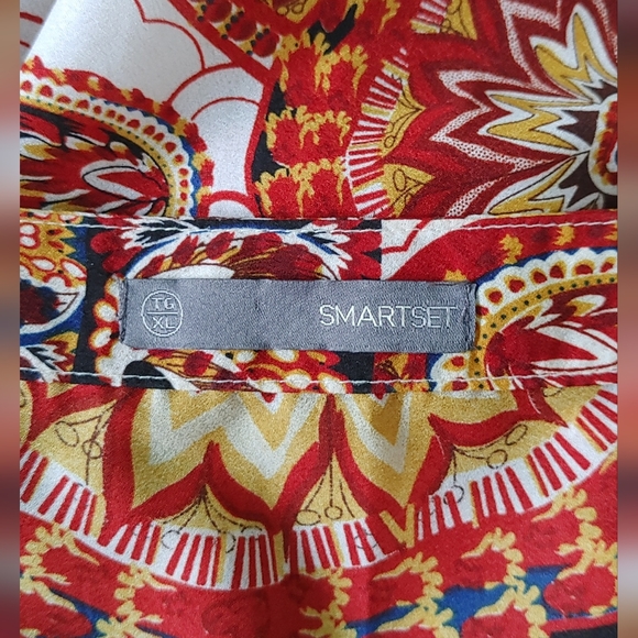 Smart Set Boho Tunic size XL Bundle 2/$30 - Picture 3 of 3